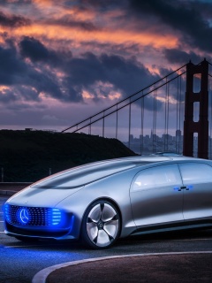 Mercedes Benz Vision wallpaper 240x320