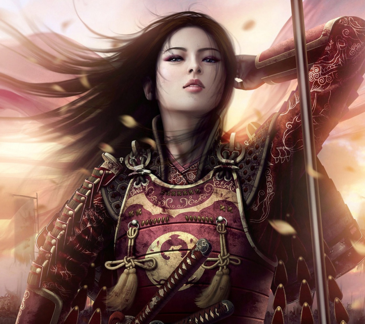 Screenshot №1 pro téma Oriental Warrior 1440x1280
