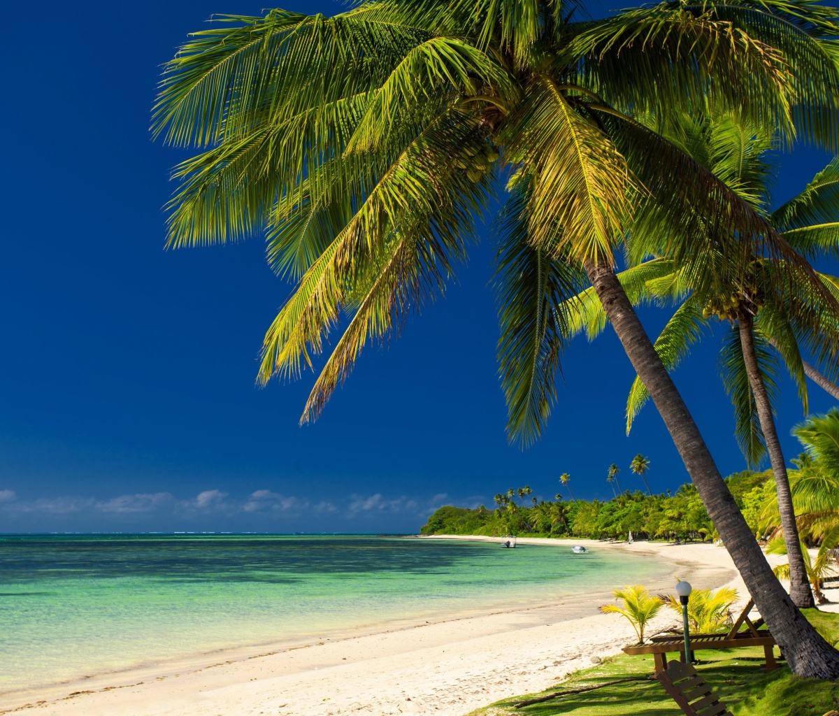 Fondo de pantalla Paradise Coast Dominican Republic 1200x1024