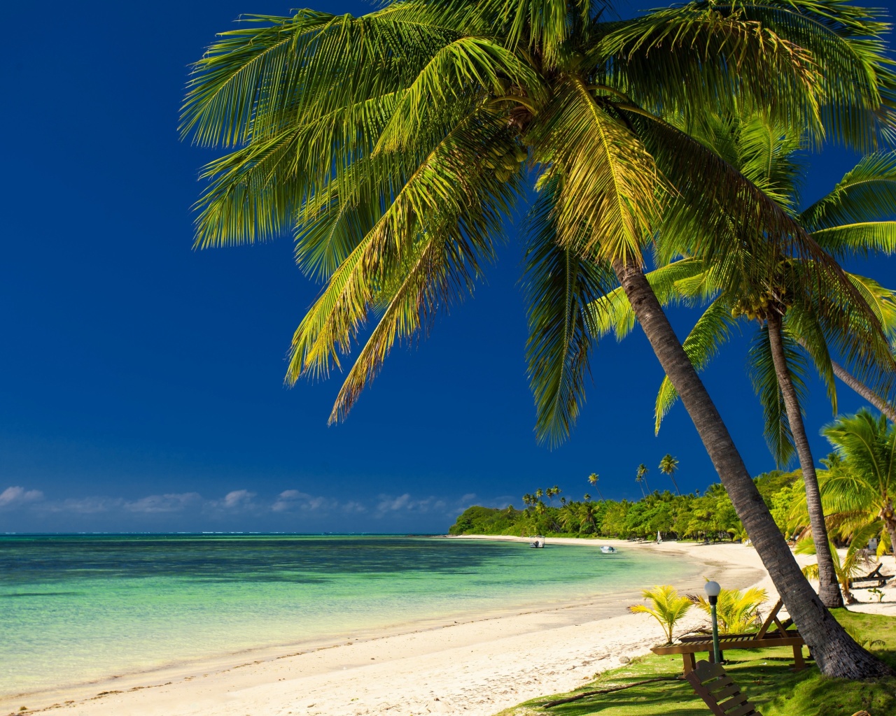 Screenshot №1 pro téma Paradise Coast Dominican Republic 1280x1024