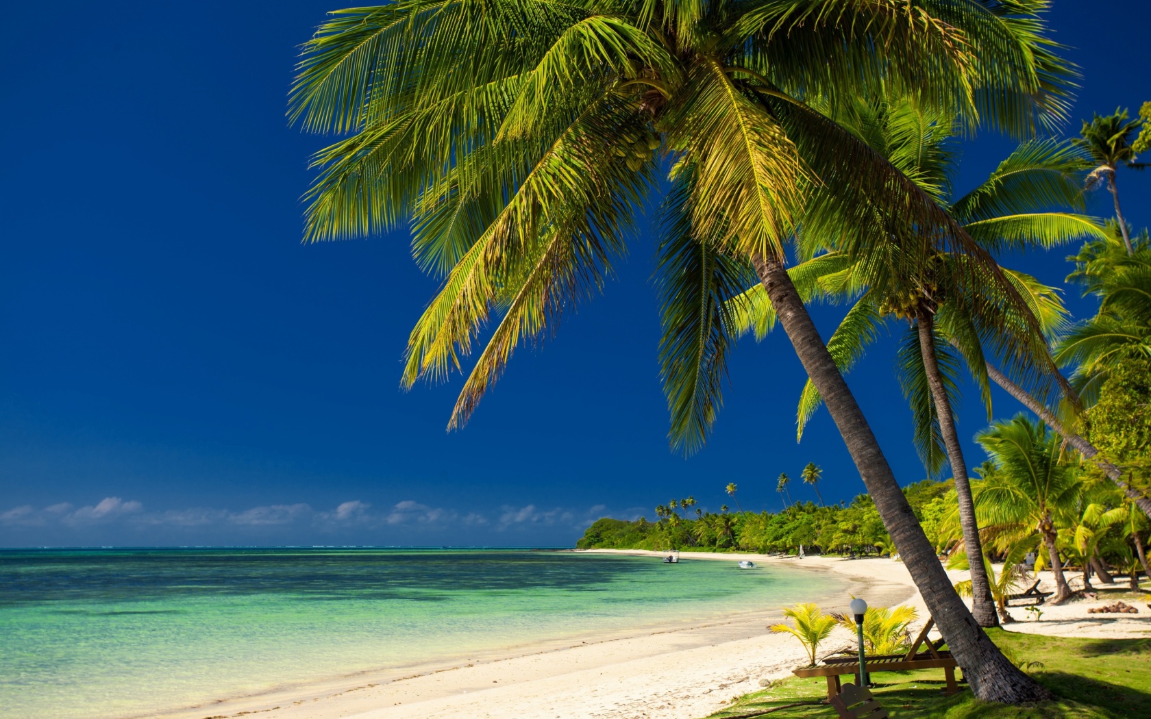 Fondo de pantalla Paradise Coast Dominican Republic 1680x1050