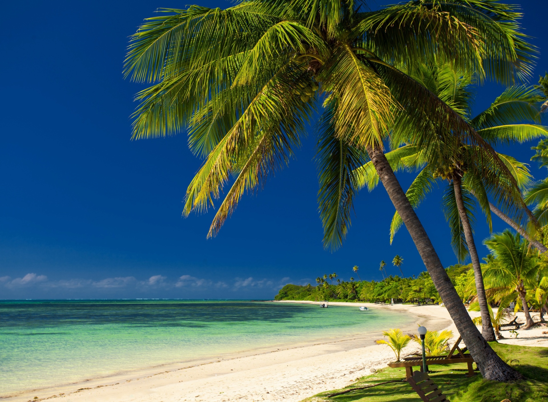 Sfondi Paradise Coast Dominican Republic 1920x1408