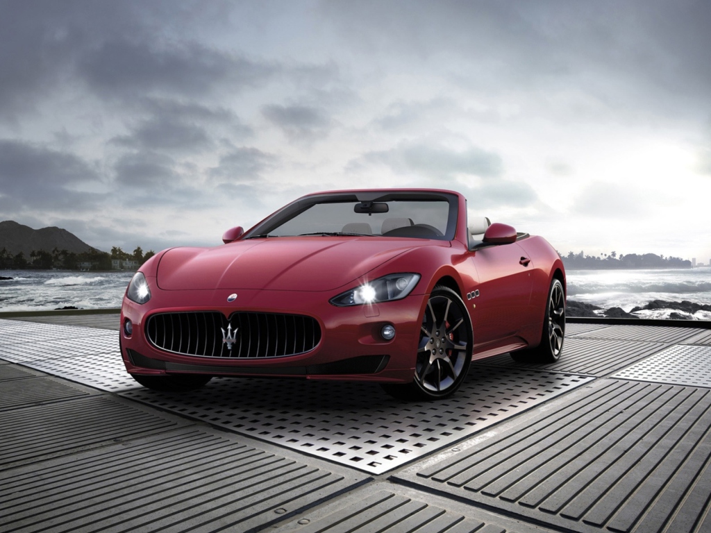 Fondo de pantalla Maserati Grancabrio Sport 1024x768