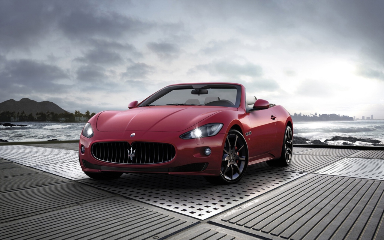 Fondo de pantalla Maserati Grancabrio Sport 1280x800