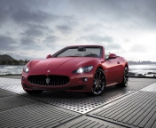 Fondo de pantalla Maserati Grancabrio Sport 176x144