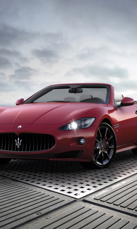 Screenshot №1 pro téma Maserati Grancabrio Sport 480x800