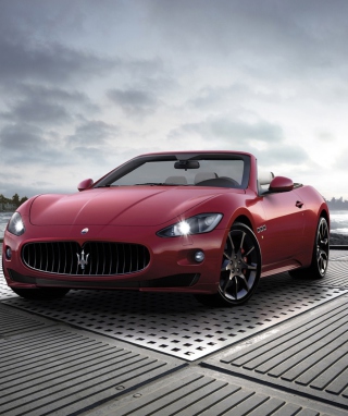 Kostenloses Maserati Grancabrio Sport Wallpaper für LG Chocolate Touch