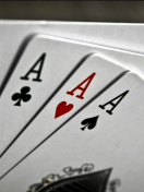 Обои Deck of playing cards 132x176