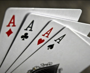 Обои Deck of playing cards 176x144