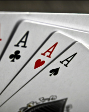Обои Deck of playing cards 176x220