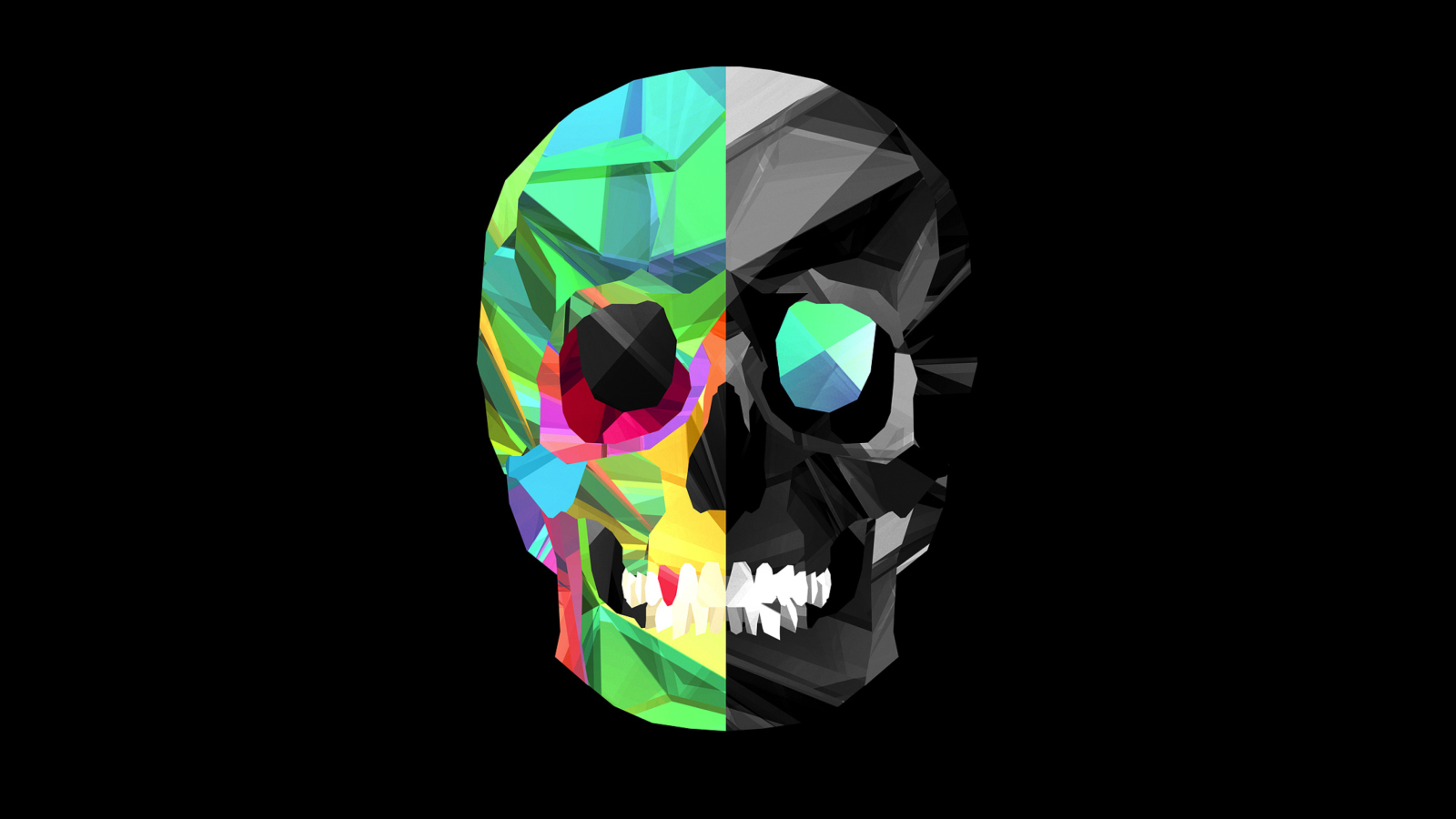 Fondo de pantalla Skull Art 1600x900