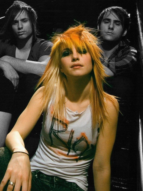 Screenshot №1 pro téma Paramore 480x640