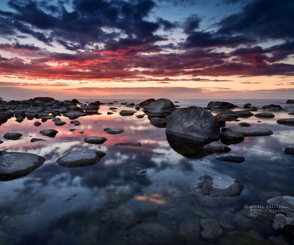 Sfondi Red Sunset 960x800