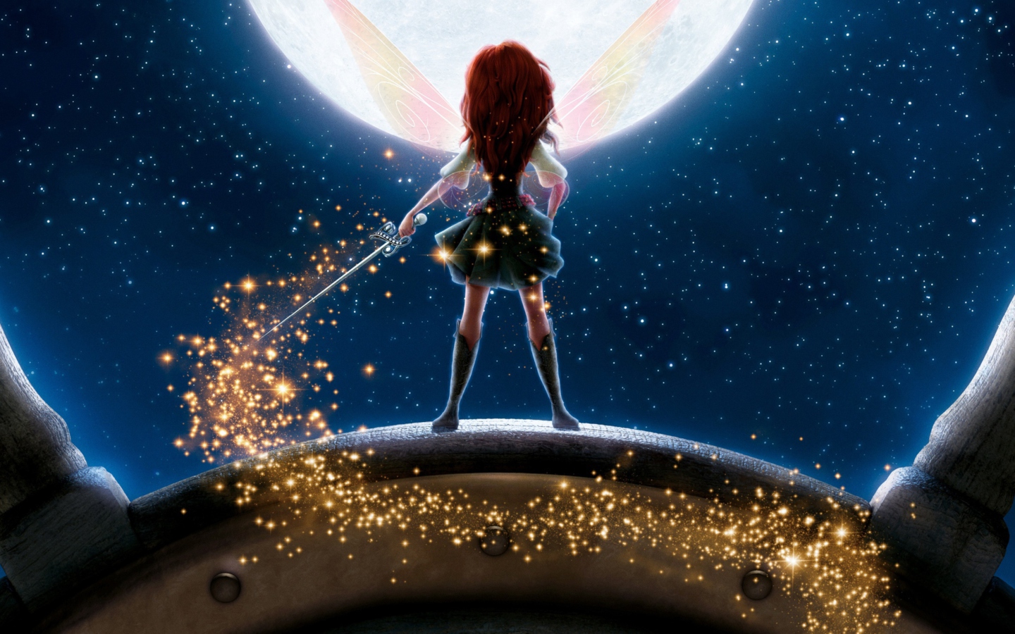 Fondo de pantalla Disney The Pirate Fairy 2014 1440x900