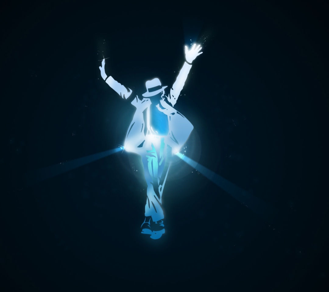 Fondo de pantalla Michael Jackson Dance Illustration 1080x960