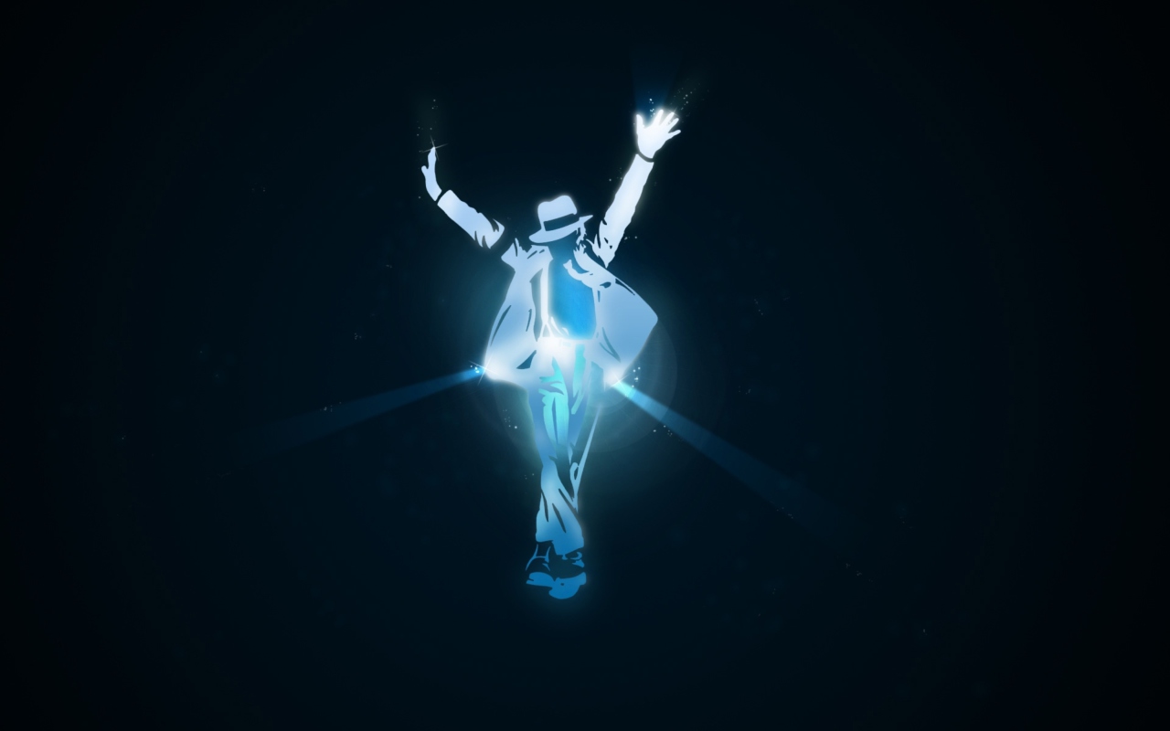 Fondo de pantalla Michael Jackson Dance Illustration 1280x800