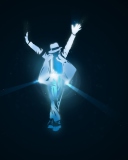 Обои Michael Jackson Dance Illustration 128x160