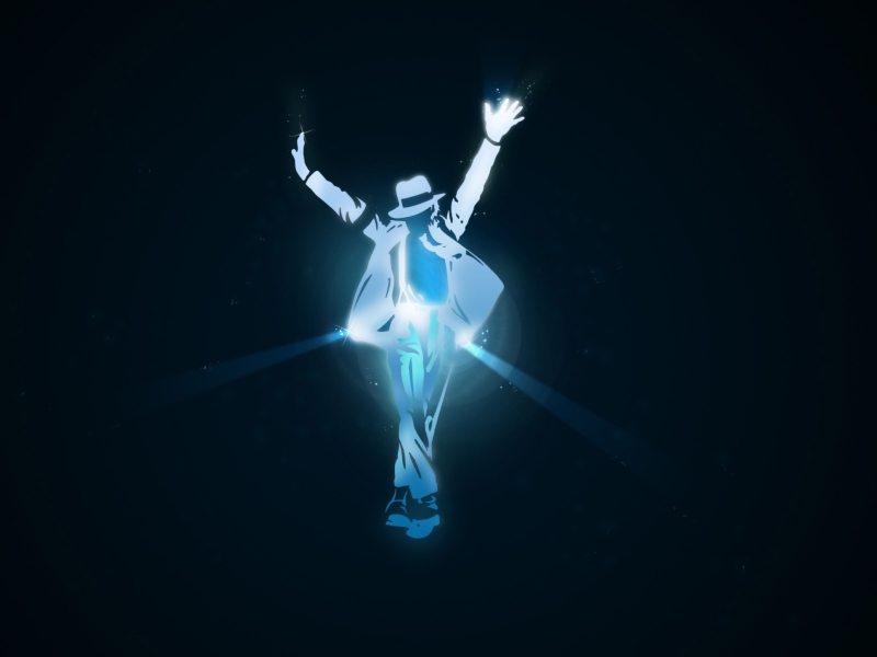 Screenshot №1 pro téma Michael Jackson Dance Illustration 800x600