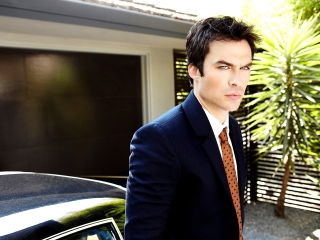 Обои Ian Somerhalder 320x240