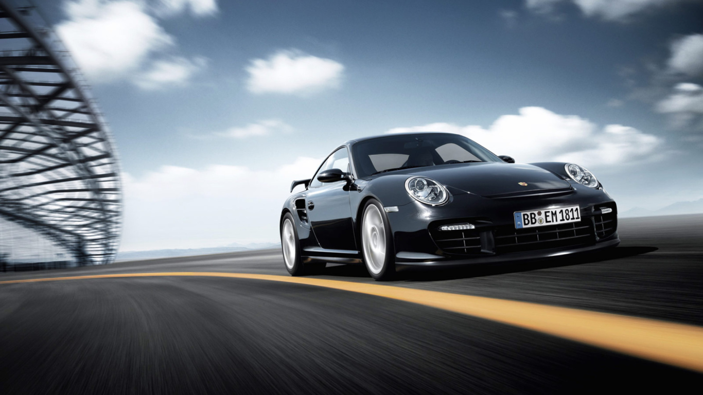 Screenshot №1 pro téma Porsche Porsche 911 Gt2 1366x768