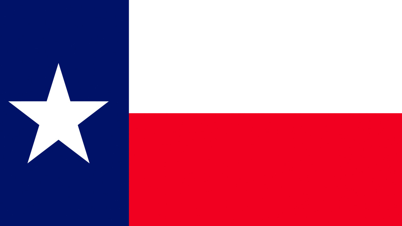 USA Texas Flag wallpaper 1280x720