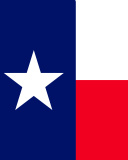 Fondo de pantalla USA Texas Flag 128x160