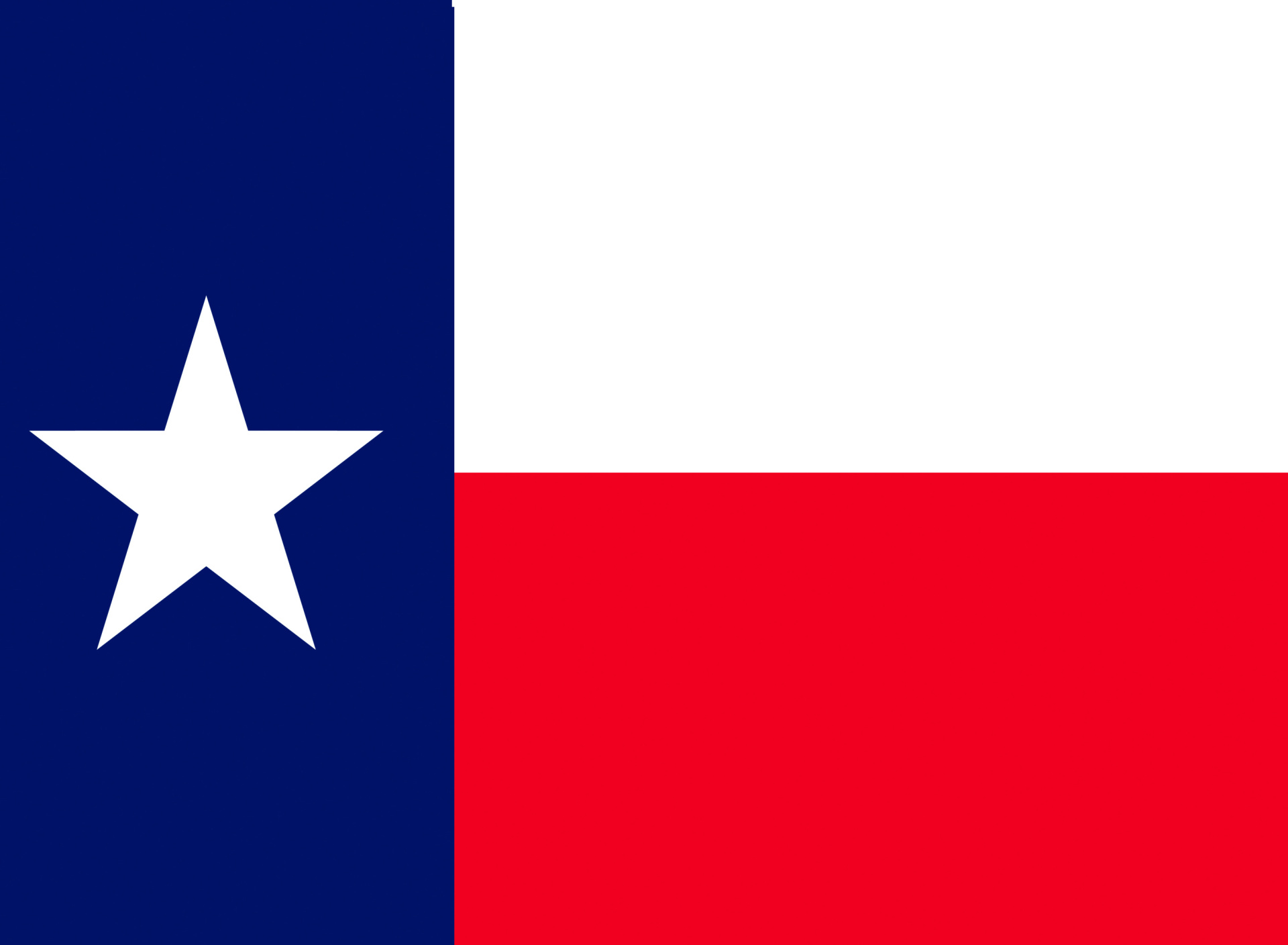 Обои USA Texas Flag 1920x1408