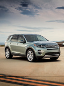 Land Rover Discovery Sport in Hangar wallpaper 132x176