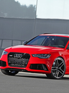 Audi RS6 Quattro wallpaper 240x320