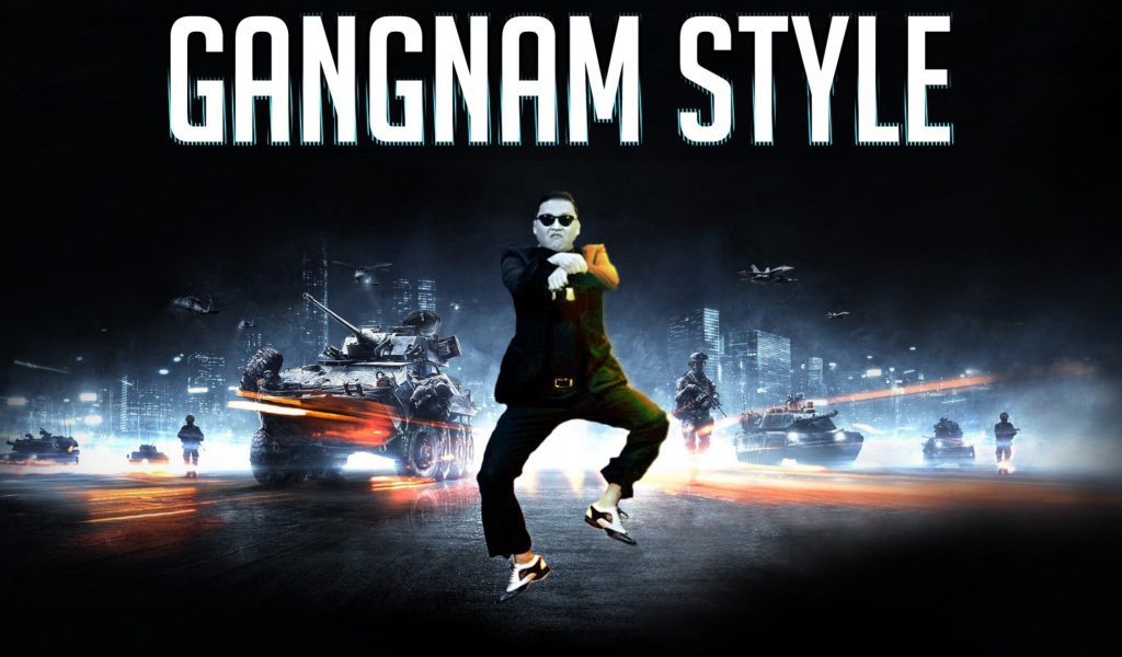 Screenshot №1 pro téma Gangnam Style 1024x600