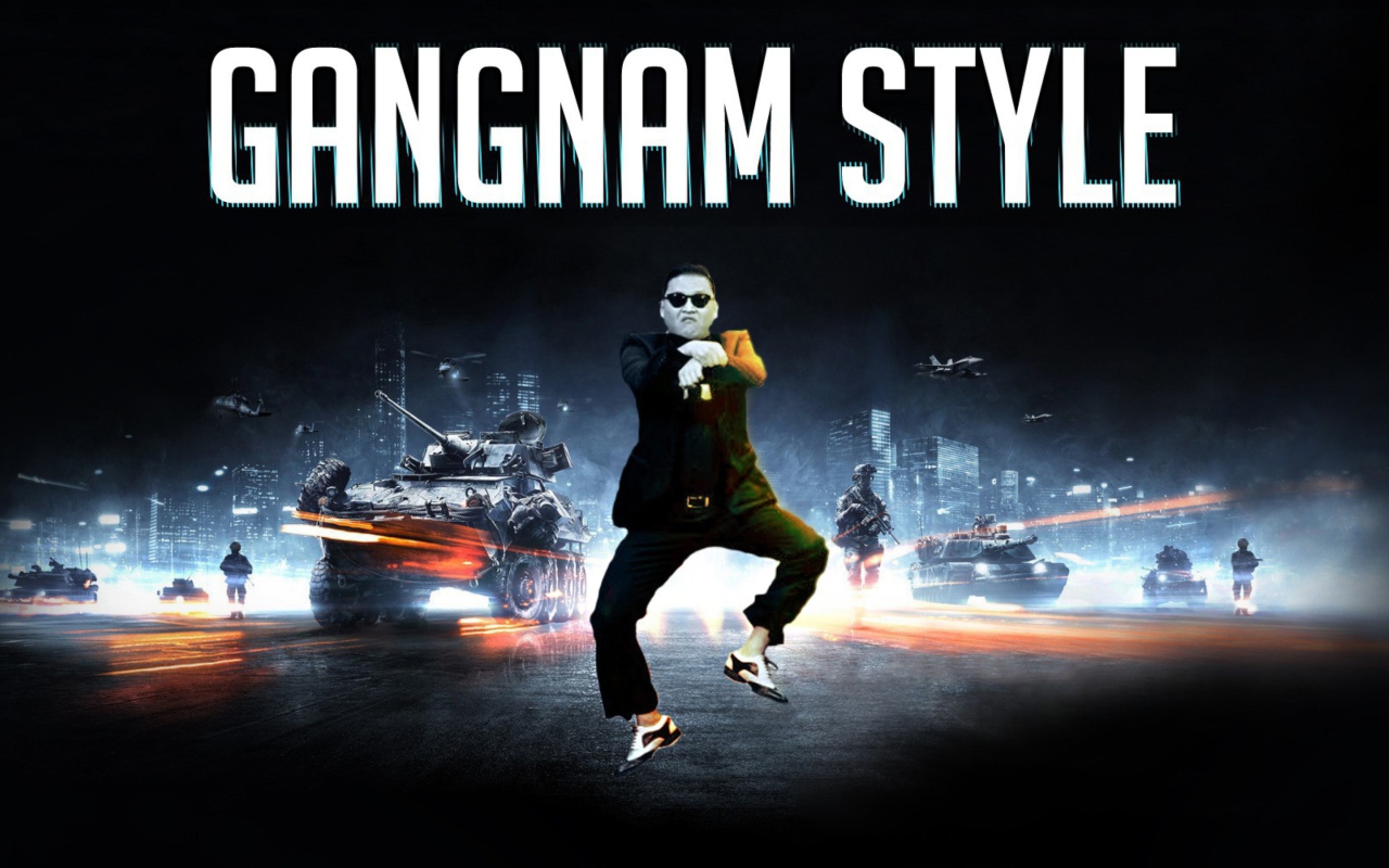 Gangnam Style wallpaper 1280x800