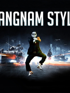 Gangnam Style wallpaper 240x320