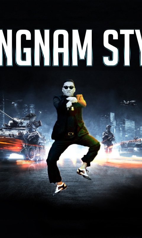 Fondo de pantalla Gangnam Style 480x800