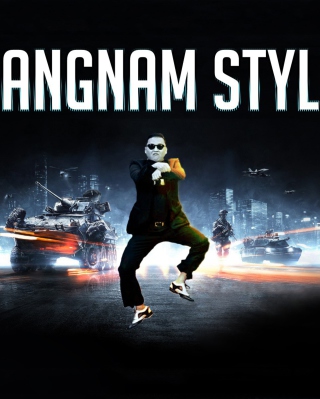 Gangnam Style papel de parede para celular para iPhone 4S