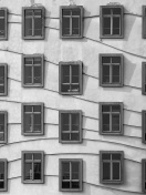 Windows Geometry on Dancing House wallpaper 132x176