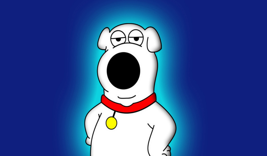 Das Brian Griffin Family Guy Wallpaper 1024x600