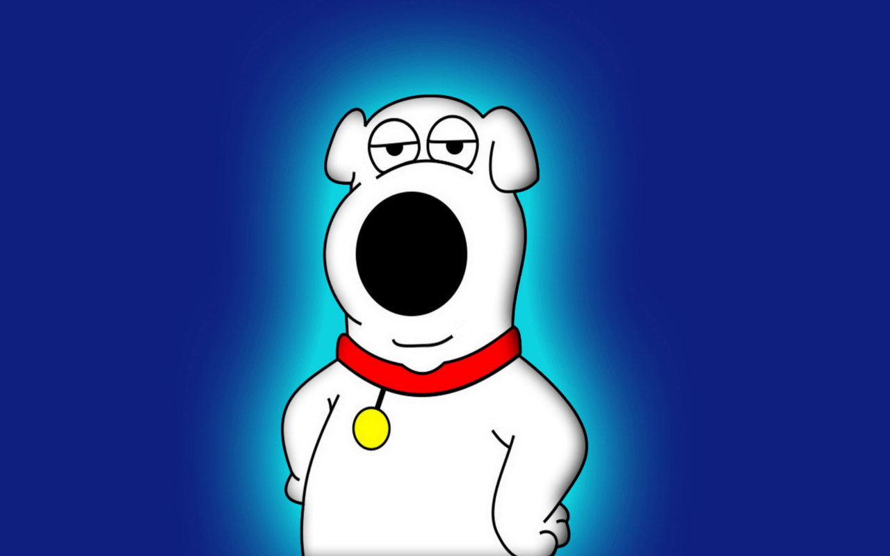 Das Brian Griffin Family Guy Wallpaper 1280x800