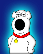 Brian Griffin Family Guy wallpaper 176x220