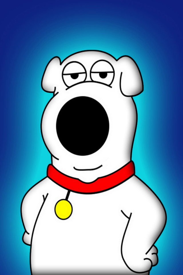 Brian Griffin Family Guy wallpaper 640x960