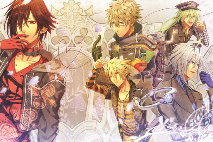 Fondo de pantalla Amnesia, Shin  Ikki  Kent  Toma