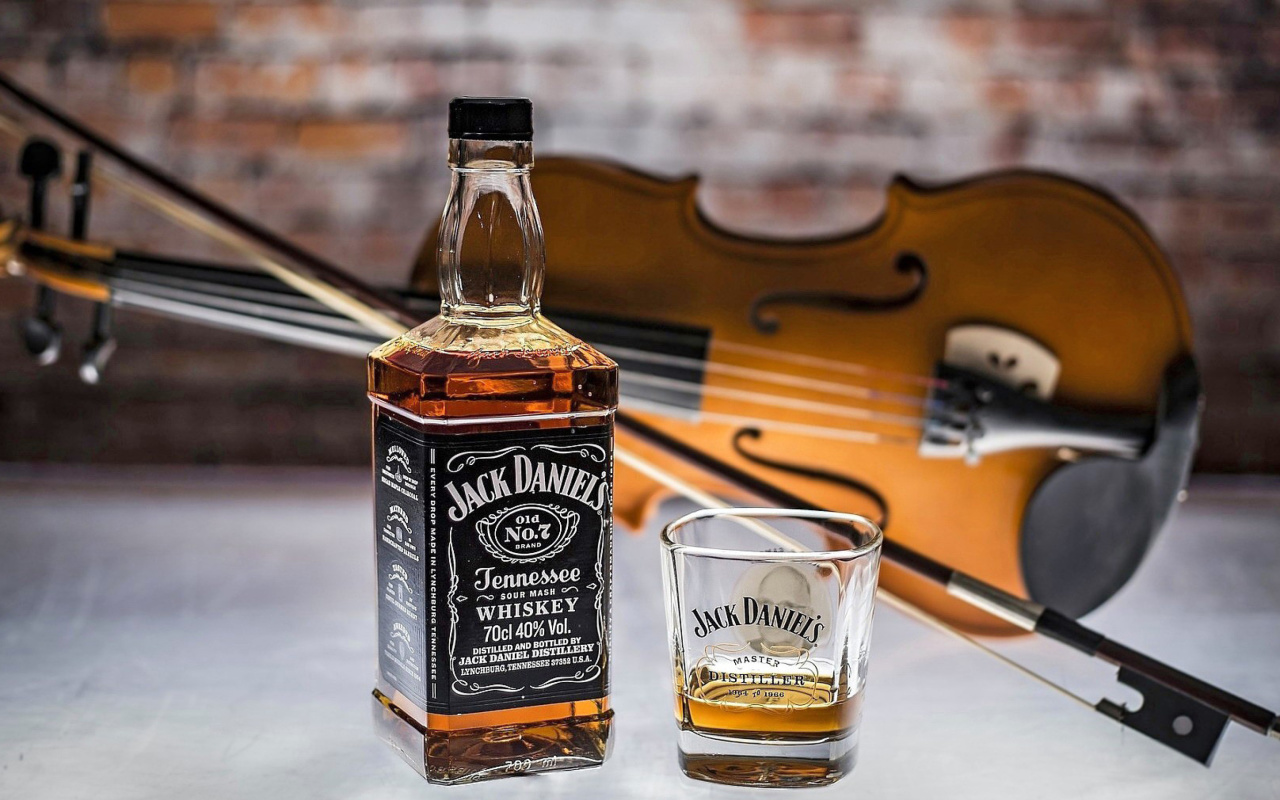 Das Jack Daniels Whiskey Wallpaper 1280x800