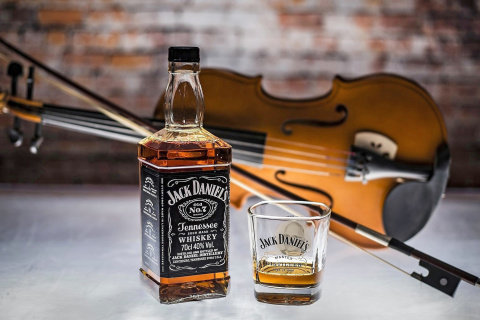 Das Jack Daniels Whiskey Wallpaper 480x320