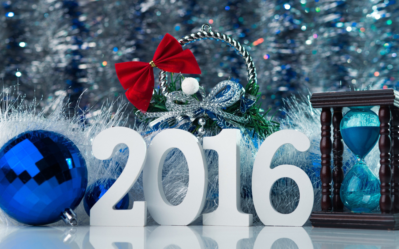 Happy New Year 2016 Wallpaper screenshot #1 1280x800