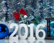 Sfondi Happy New Year 2016 Wallpaper 220x176