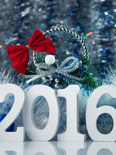 Sfondi Happy New Year 2016 Wallpaper 240x320