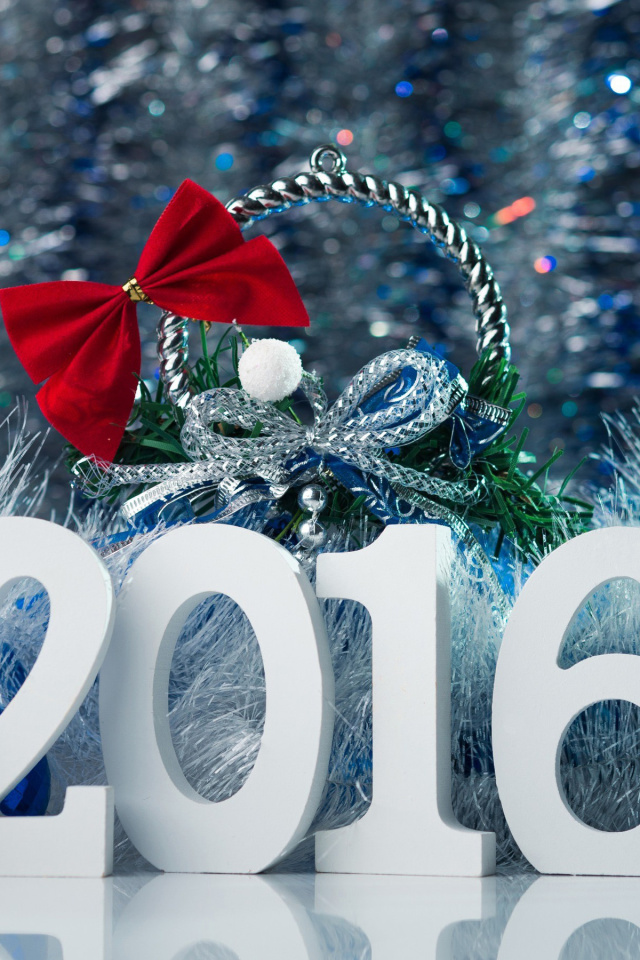 Fondo de pantalla Happy New Year 2016 Wallpaper 640x960