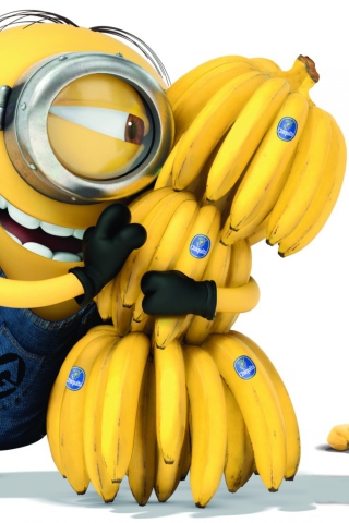 Das Love Bananas Wallpaper 320x480