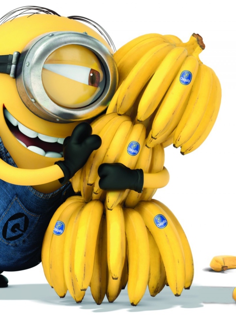Fondo de pantalla Love Bananas 480x640