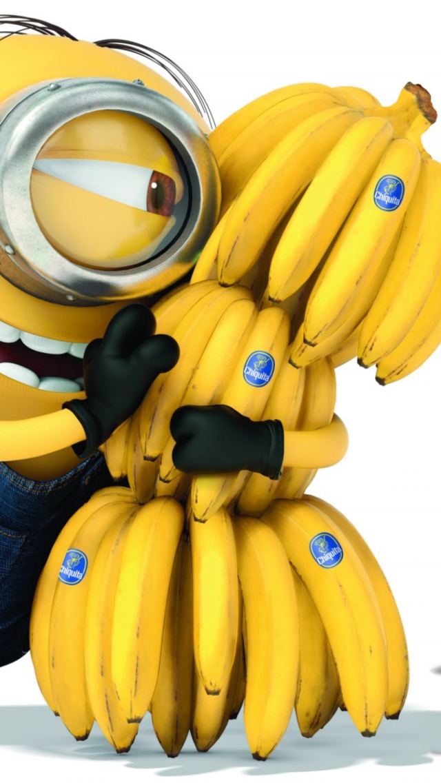Fondo de pantalla Love Bananas 640x1136