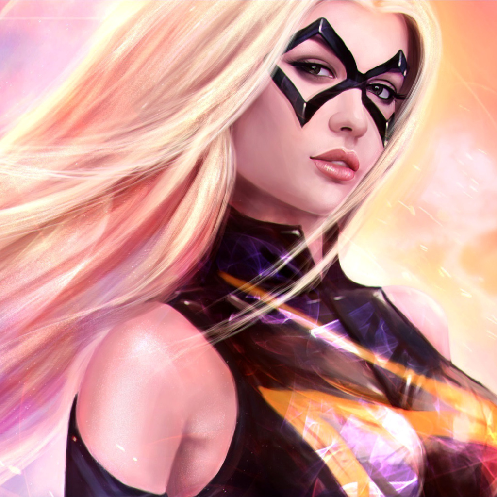 MS Marvel wallpaper 1024x1024